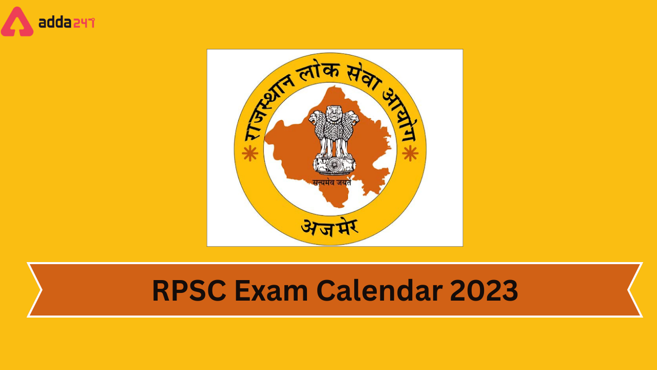 Rpsc Exam Calendar 2025 Pdf Download 