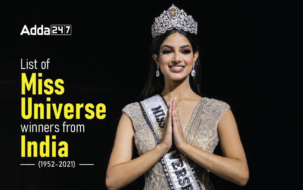 List of Miss Universe winners from India (1952-2023)_2.1