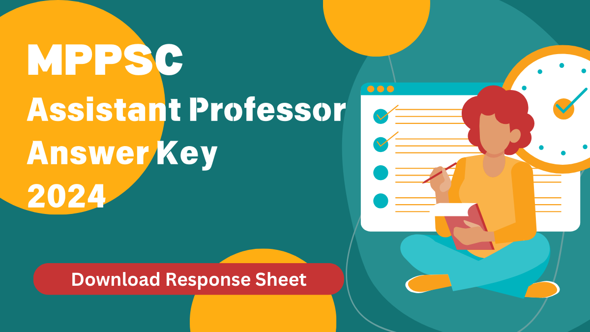 Mppsc Assistant Professor Answer Key Out Download Response Sheet