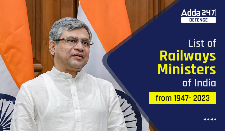 List Of Railway Ministers Of India From