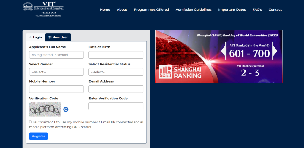 VITEEE 2024 Exam Date Out, Check Registration Last Date, Eligibility