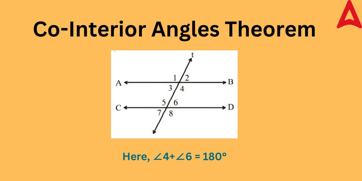 Co-Interior Angles: Meaning, Theorem, Property, Examples