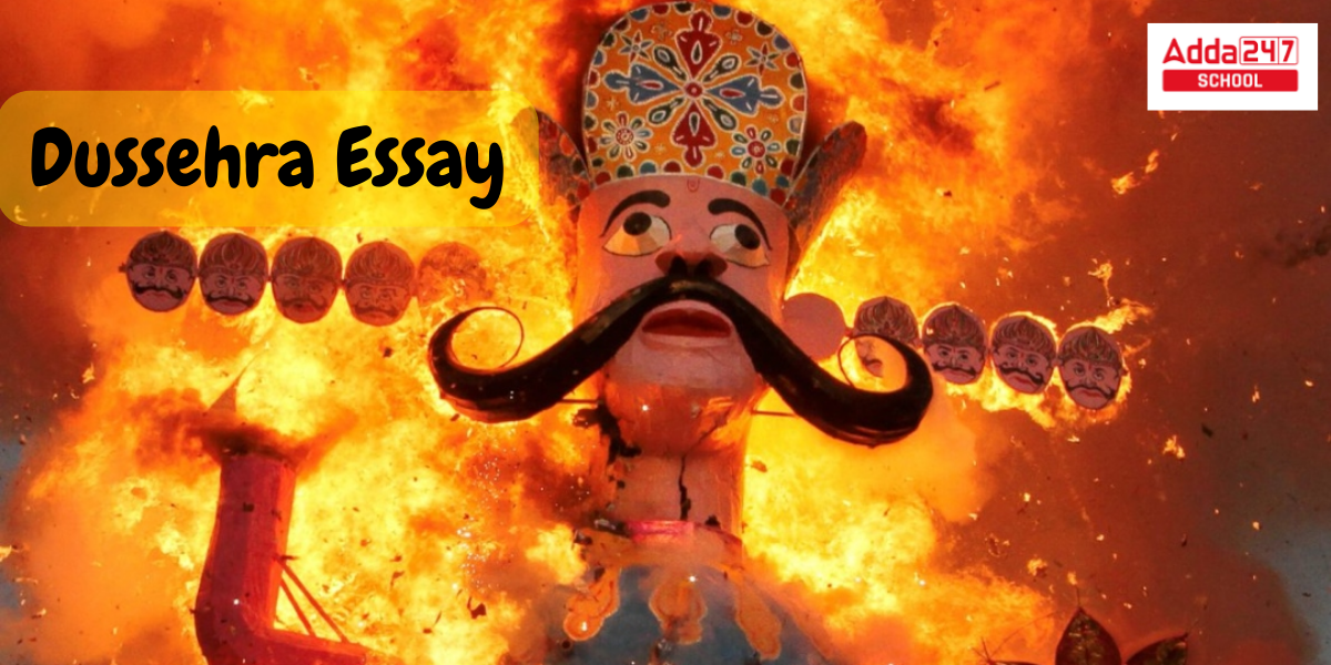 essay of dussehra in 150 words