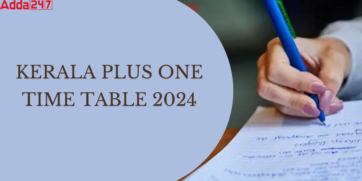 Plus One Onam Exam Time Table 2024 Out, Kerala +1 Onam Exam Time Table