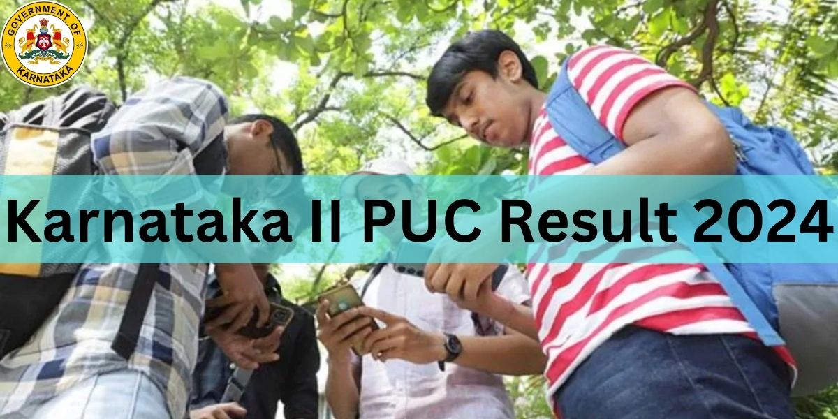 Karnataka II PUC Result 2024
