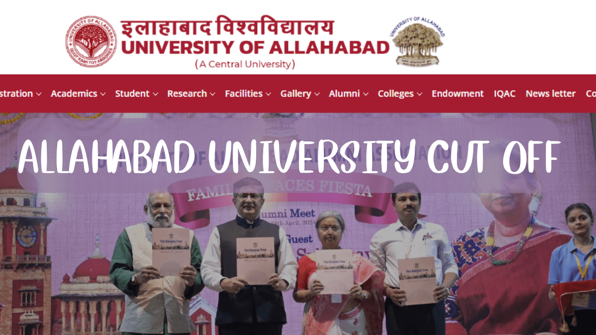 Allahabad University Cut Off Check Au Llb Cuet Cutoff Marks