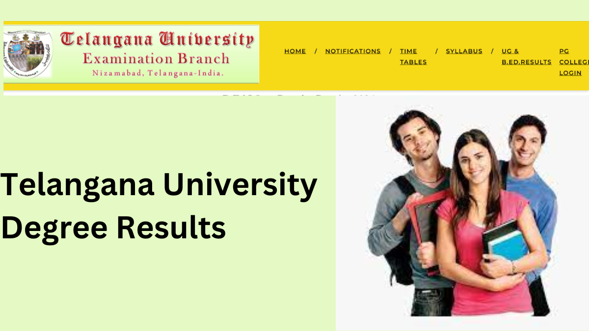 Telangana University Degree Results 2024, Check TU Degree Results Link