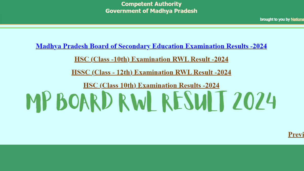 MP Board Supplementary Result 2024 Out, Class 10, 12 Marksheet Download