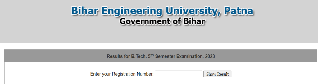 BEU Result 2024 Released, Direct BTech Marksheet Download Link Here