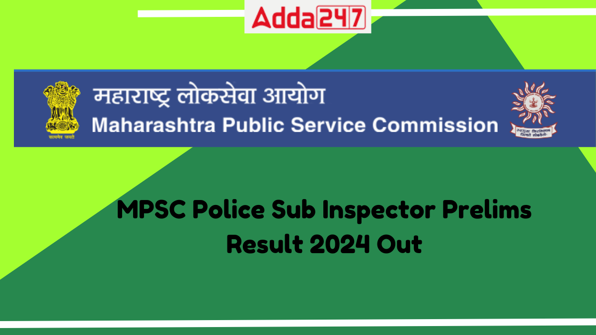 Maharashtra Police Sub Inspector Result 2024 Out, Download Merit List PDF