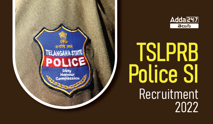 TSLPRB Police SI Recruitment 2022-01