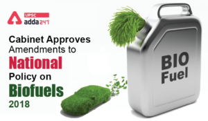 National Policy on Biofuels 2018