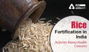 Rice Fortification in India